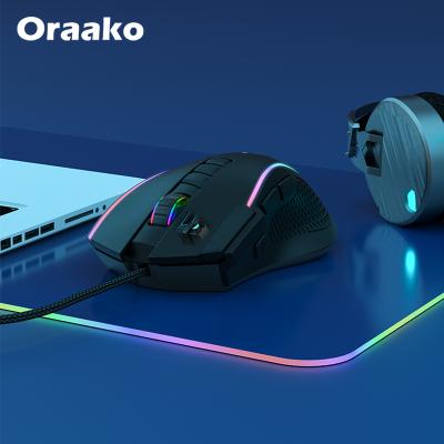 China 35G High DPI Acceleration Gaming Mouse Smart RGB Ergonomic Computer Arc Gaming Mouse with Drive and Storage Function for Girl Boy Office for sale