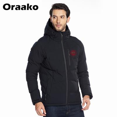 China Windproof Winter Outdoor USB Infrared Heating Hooded Jacket For Sports Climbing Increasing Clothes Electronic Thermal Passionate Coat for sale