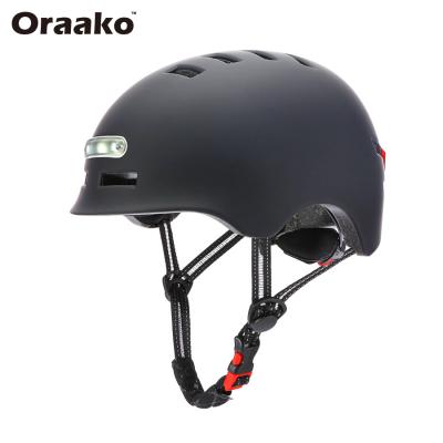 China About 10 hours (full charge) supply small amount of red light safety scooter cycling flash bike helmet with led lights for sale