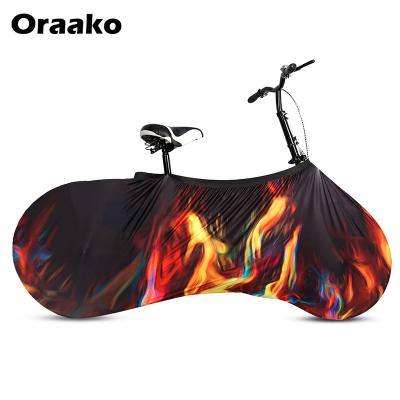 China Bike Rainproof Washable Wheel Cover Mountain Bicycle Storage Dustproof Indoor Bag For Bicycle Wheel Cover for sale