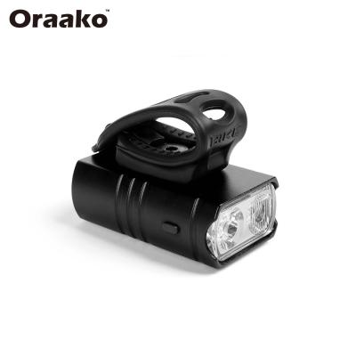 China Aluminum Outdoor Bike Light USB Headlight Bicycle Light Cycling Rechargeable Bicycle Front Light Lamp for sale