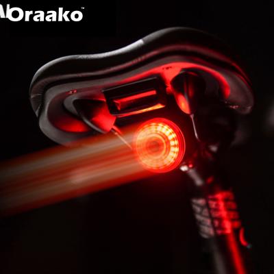 China High Brightness Sensitive LED Bicycle Bike IPX6 LED Bicycle Lights Waterproof Head Rear and Tail Light for sale