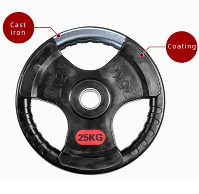 China Durable Hot Sale Free Weight Gym Equipment Commercial Barbell Discs Plate Weight Plate for sale