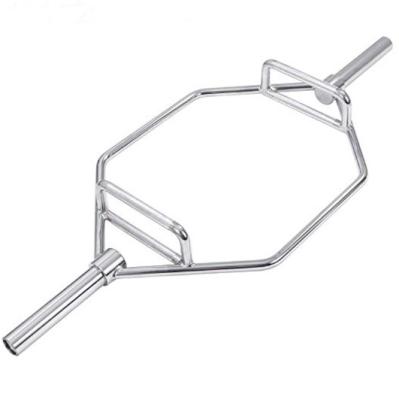 China Durable Trap Bar Shrug Bar Hex Bar For Squats Deadlifts Shrugs Power Pull Ups for sale