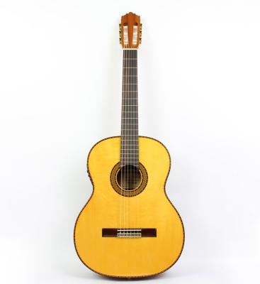 China Exclusive Good Quality Classical Acoustic Guitar Handmade Professional Fir Wood 39 Inch for sale