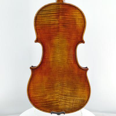 China Impeccable Popular Handmade Advanced Violin Case Bow Rosin Cheap Flamed Solid Wood Accessories for sale