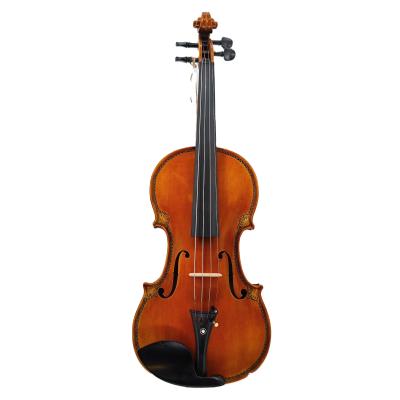 China Violin High Level New Product Professional Handmade Solid Wood Violin for sale