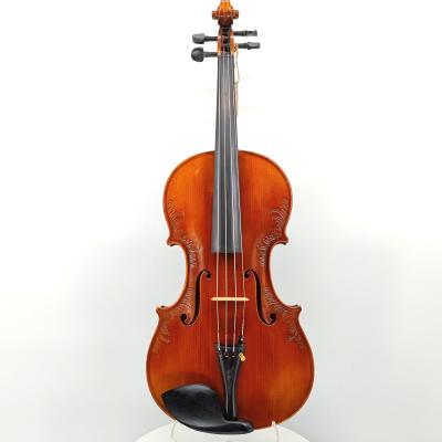 China Handmade Tone Wood Viola Best Selling Quality Red-Brown Color Viola With Die Cut Patterns For Student 16.5