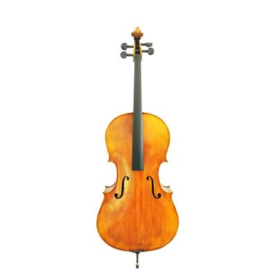 China Hot Selling Pure Solid Wood Professional Cello Professional Concert 1/2,1/4,1/8,1/10 4/4,3/4,or Examination Cello for sale