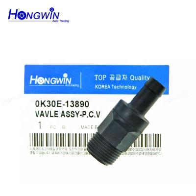 China PCV Valve 0K30E-13890 0K30E13890 for KIA Rio 1.5L 1.6L 2001 2002 2003 2004 2005 0K30 E13890 standard size for sale