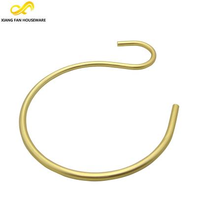 China Durable Luxury Golden Aluminum Alloy Shawls S Hook Scarf Hanger Factory for sale