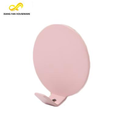 China Durable Simple Waterproof Adhesive Stick Hook Nordic Style Metal Hanging Key Hook For Purse for sale