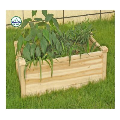 China Waterproof All Kinds Of Novelty Wood Planters Style Wooden Garden Furniture for sale