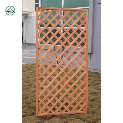 China Easily Assembled 2018 Garden Supplies Folding Wooden Garden Lattice Fence For Decorative Lattice for sale