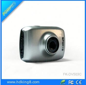 China High-Definition waterproof helmet camera With 2.0 Touch Screen - SD Card Slot, USB Plug And Mic for sale