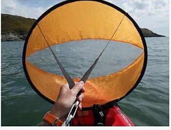 China Kayak Sail Wind Sail Surfing Sail With 118 × 118cm for sale