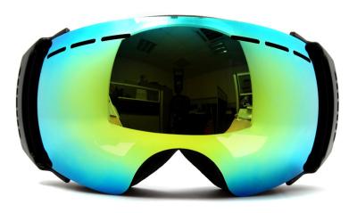 China Womens Mirrored Double Lens OTG Snowboarding Goggles for Skiing for sale