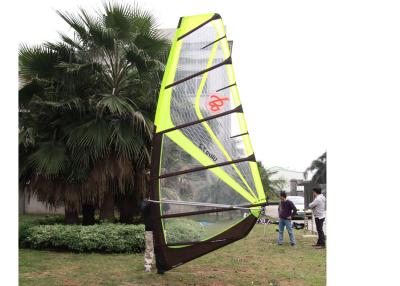 China Ultra Wind-Brandungs-Segel Freeride 6 Yelow 7,2 Diele Verlegenheits-Kopf-Windsurfen-Segel zu verkaufen