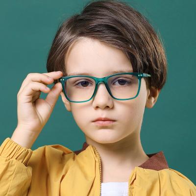 China daily & safety TR90 material anti-ultraviolet anti blue light glasses frame kids anti blue light glasses for sale