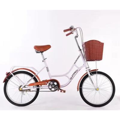 China Supply Aluminum 20 Inch Women's Bike Adult Bike Custom Sharing City Single Bike Lady Bicycle for sale