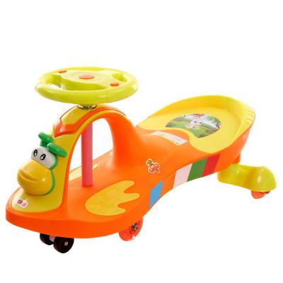 China 2019 China High And Hot Selling Baby Swing Car PC Wheels Ride On Toy With Music And Lightning For Children Kids Twist Car for sale