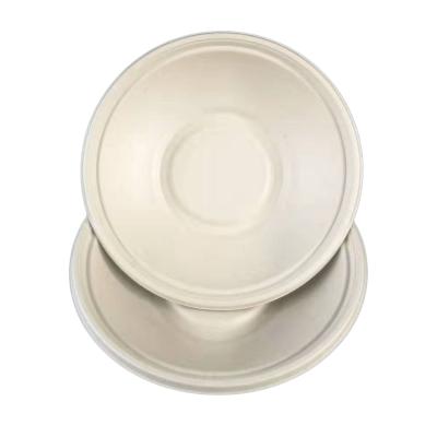 China Disposable 32 Oz Compostable Disposable Molded Pulp Tableware for sale