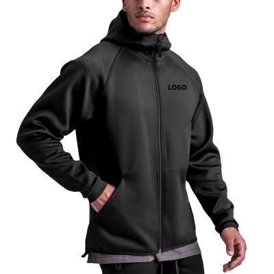 China OEM Anti-Wrinkle Quality Vintage Slight Front Pockets Plus Size Men's Hooded Hoodies Sweatshirt Oversize Full Design Custom Zipper for sale