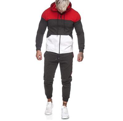 China Embroidery 400gsm COTTON QUICK DRY Coverall Design Over Face Logo Mens Custom Blank Full Face 100% Zipper Tracksuit Zip Up Hoodies for sale