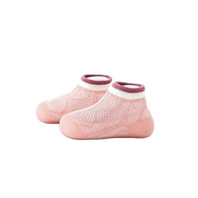 China 2022 Breathable Cute Breathable Toddler Baby Socks Shoes Soled Kid Soft Floor Socks for sale