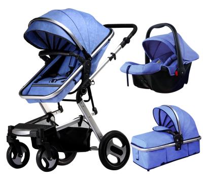 China Multifunctional baby stroller 3 in 1/hot mom baby stroller 3 in 1 made in china luxury baby stroller for sale