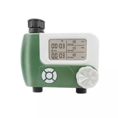 China Digital Water Timer With LCD Display Factory Directly Sale High Quality Digital Automatic Agricultural Garden Water Watering Timers 2 Outlets for sale