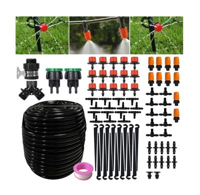 China Easily Install Adjustable Automatic Irrigation DIY Set Garden Drip Irrigation Automatic Watering Kit for sale