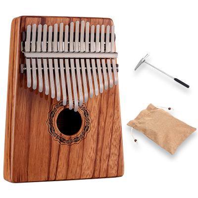 China Wooden Piano Kg Finger Art Hluru Kalimba Musical Thumb Piano Folk Instrument 17 Keys for sale