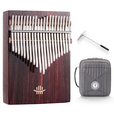 China Wholesale Hluru Wood Kalimba Buy Professional 21 Key Thumbs Up KC21 Solid Wood Piano Musical Instrument Sales for sale