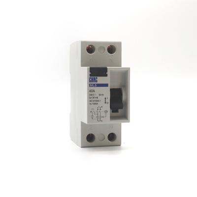 China RCDs Earth Leakage Circuit Breaker 2 Pole RCCB 30mA 40Amp Electromagnetic Elcb Breakers Type F360 LEL8 for sale