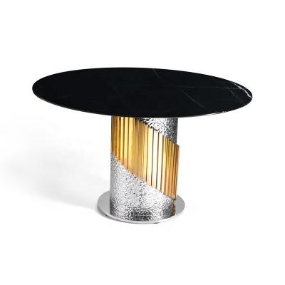 China Stainless Steel Wholesale Tea Table Metal Living Room Furniture Center Table Luxury Modern Home Fashion Home Coffee Table Set for sale