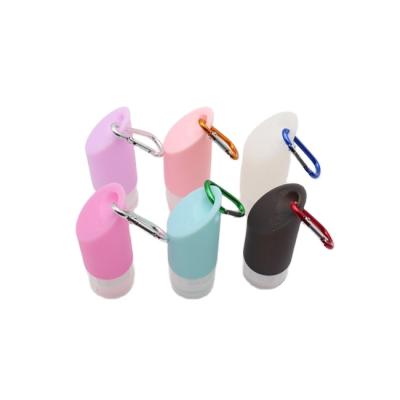 China New Cosmetics Arrive Travel Refillable Shampoo Dispenser Cosmetic Silicone Soap Set Bottle for sale