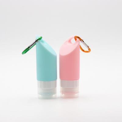 China Portable Personal Care Silicone Bottles Outdoor Travel Shampoo Lotion Bath Shower Package Bottle Bases for sale