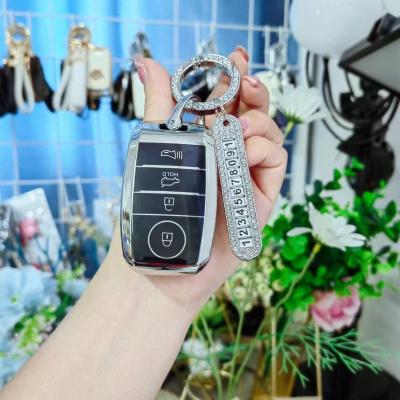 China Waterproof/no Dust New Car Full Cover Tpu Remote Key Case TPU Skin Protector For KIA for sale