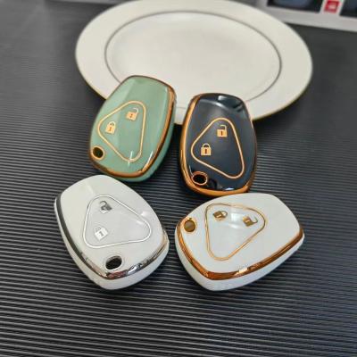 China Waterproof/no dust Tpu new car full cover remote key case for Renault car key covers for sale