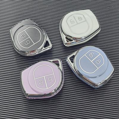 China Silver Line Suzuki Grand Vitara Ignis Liana Sx4 TPU Quick Car Key Cover Fit Waterproof/no Dust Samurai Accessories for sale