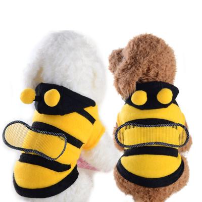 China Cute Viable Hot Hoodie Bee Pets Dog Cosplay Apparel for sale