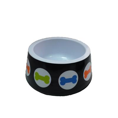 China Sustainable Custom Food Grade Dogs Melamine Bowl Round Pets Bowls for sale