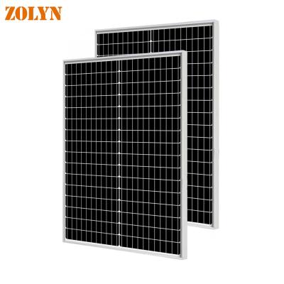 China Home Solar System 40W Solar Panels Wholesale Price Glass Rigid Solar Panel for sale