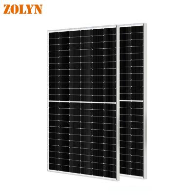 China Home Commercial Monocrystalline Solar System 500W Glass Solar Panel Half Roof Cells for sale