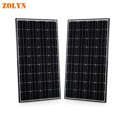 China Wholesale solar system 100W 120W 135W 150W 180W 245W china solar cells solar panels photovoltaic price for home use for sale