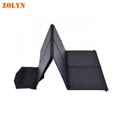 China Self-driving Travel 2022 Anti-UV Solar Panel 12v 50W Portable Solar Panel Foldable For Charging for sale