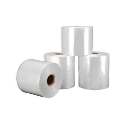 China 15μm Transparent PE Shrink Wrap Film Roll Clear Polyethylene Film for sale