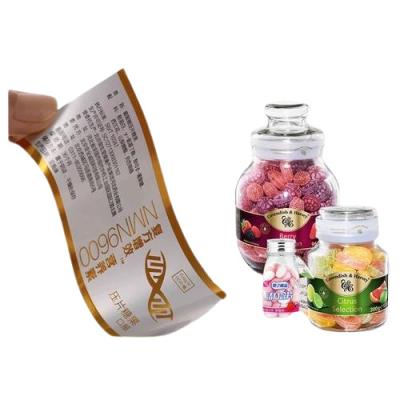 China Moisture Proof Bottle Shrink Wrap Sleeves PETG OPS PVC PLA Shrink Labels for sale