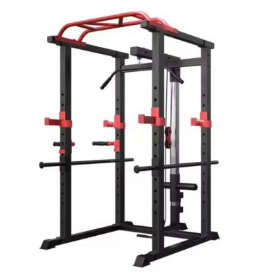 China Multifunction Gym Rack High Quality Multi-Functional Power Rack Cage Strength Training Equipment with Standing Squat Rack Weight Lifting Racks for sale